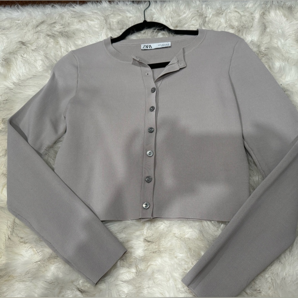 Zara cropped blouse - Picture 2 of 5